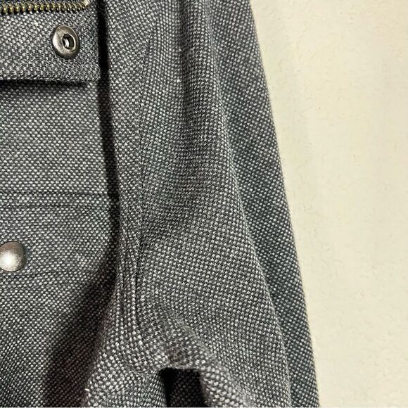 Banana Republic Black Zip Up Button Hoodie Jacket‎ Men’s Size Small - Picture 3 of 7